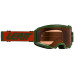 Маска LEATT Vizion 2.5 Goggle [Forest], Orange Lens