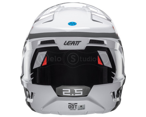 Мото шолом LEATT Moto 2.5 Helmet [White], M (57-58 см)