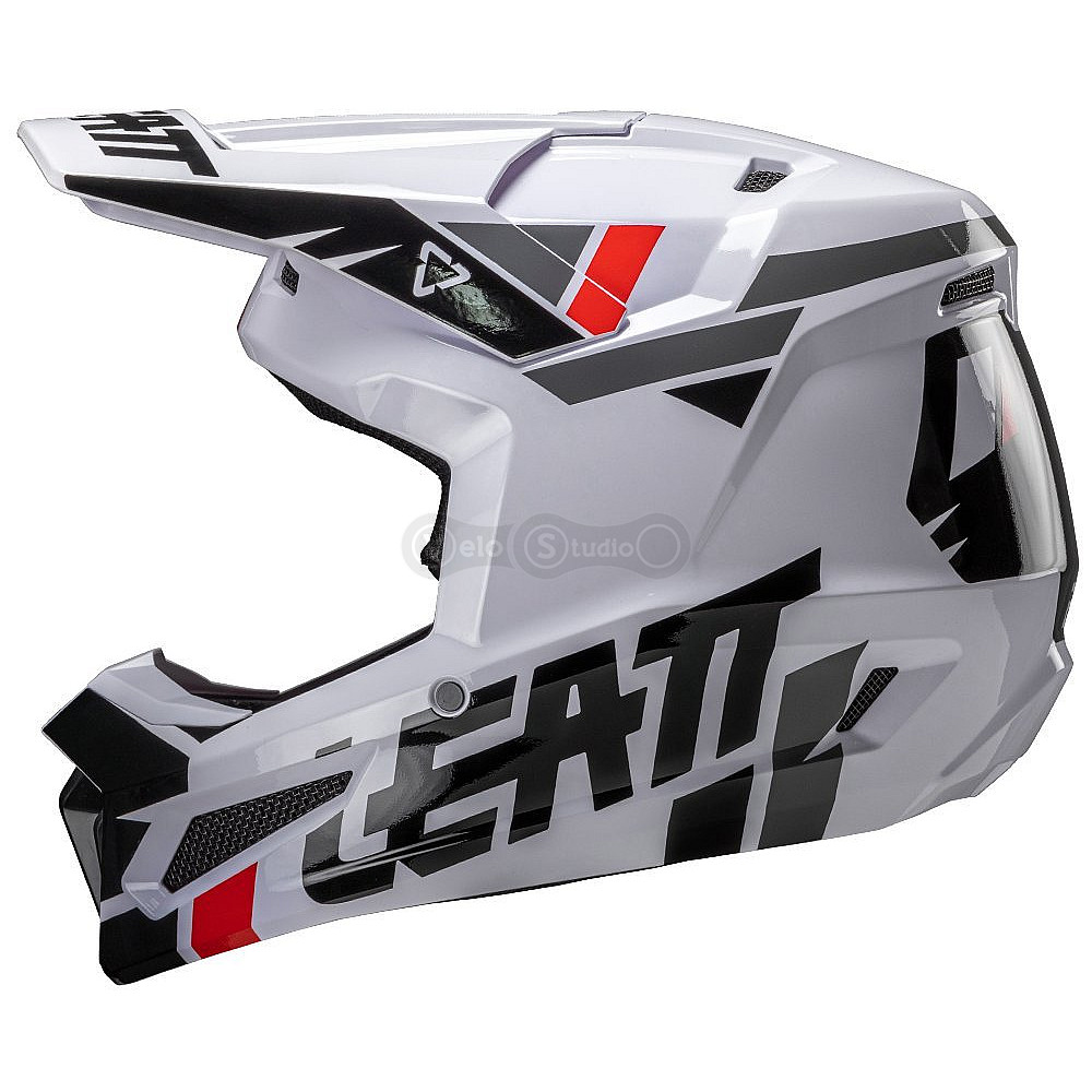 Мото шлем LEATT Moto 2.5 Helmet [White], M (57-58 см)