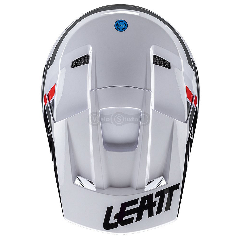 Мото шлем LEATT Moto 2.5 Helmet [White], M (57-58 см)