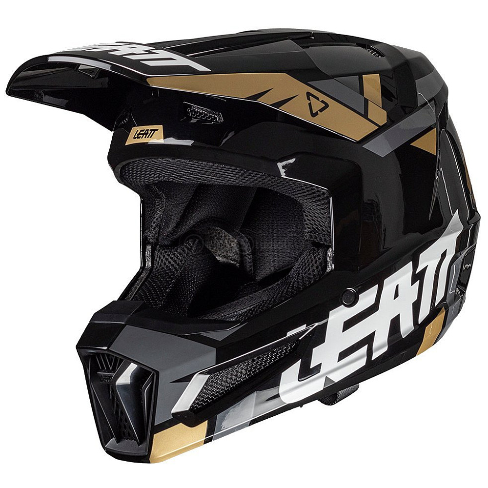 Мото шлем LEATT Moto 2.5 Helmet [Black], M (57-58 см)