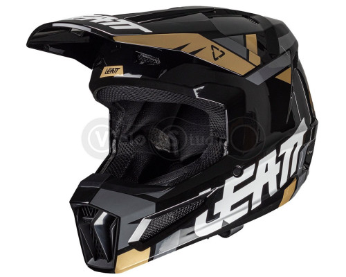 Мото шолом LEATT Moto 2.5 Helmet [Black], M (57-58 см)