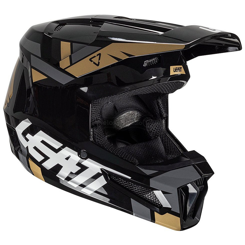 Мото шлем LEATT Moto 2.5 Helmet [Black], M (57-58 см)