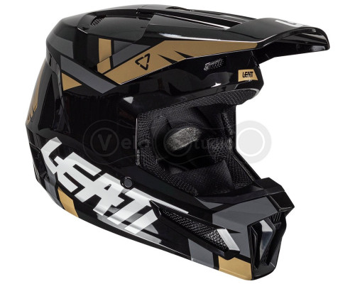 Мото шолом LEATT Moto 2.5 Helmet [Black], M (57-58 см)