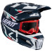 Мотошолом LEATT Moto 3.5 Helmet + Маска Velocity [Blue], M (57-58 см)