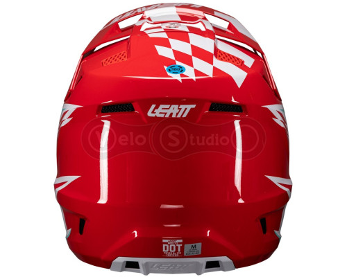 Мотошлем LEATT Moto 3.5 Helmet + Маска Velocity [Red], S (55-56 см)
