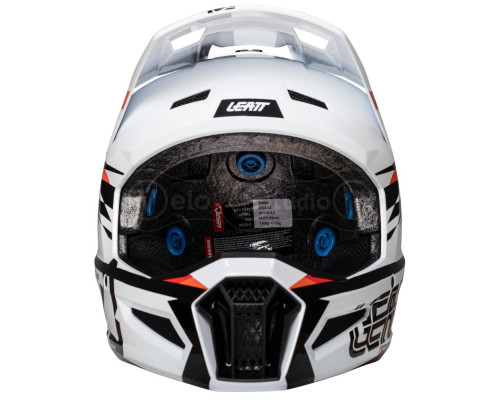 Мотошолом LEATT Moto 3.5 Helmet + Маска Velocity [White], XS (53-54 см)