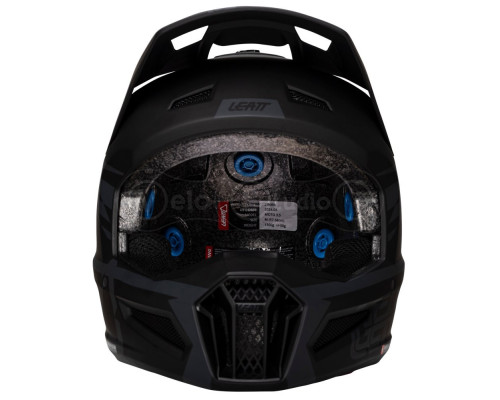 Мотошолом LEATT Moto 3.5 Helmet + Маска Velocity [Stealth], M (57-58 см)