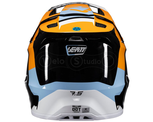 Мотошолом LEATT Moto 7.5 Helmet + Маска Velocity [Orange], M (57-58 см)
