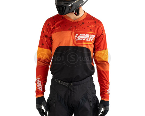Джерси LEATT Moto 4.5 Enduro Jersey [Burn], S