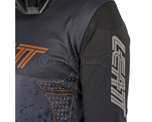 Вело джерсі LEATT MTB 5.0 Gravity Jersey [Black], M