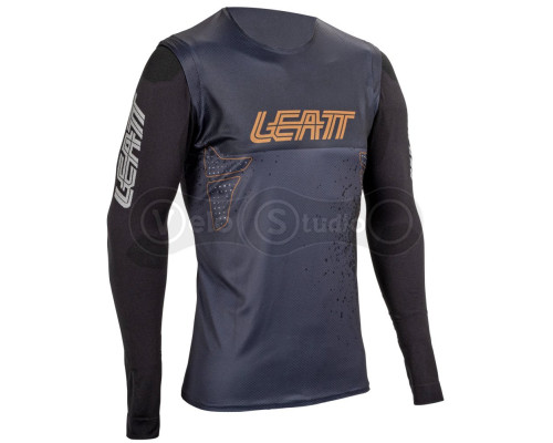 Вело джерсі LEATT MTB 5.0 Gravity Jersey [Black], M