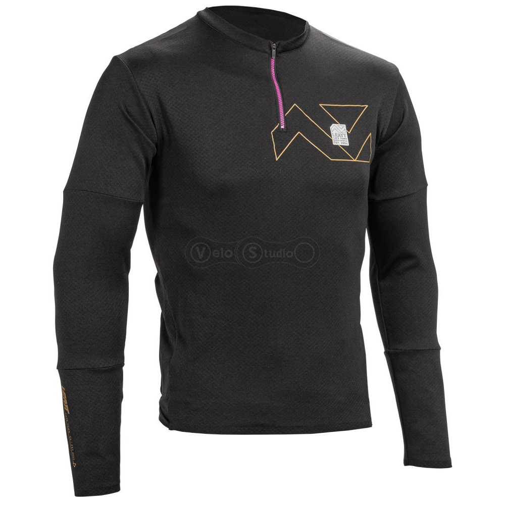 Вело джерси LEATT MTB 4.0 Trail Jersey [Black], M