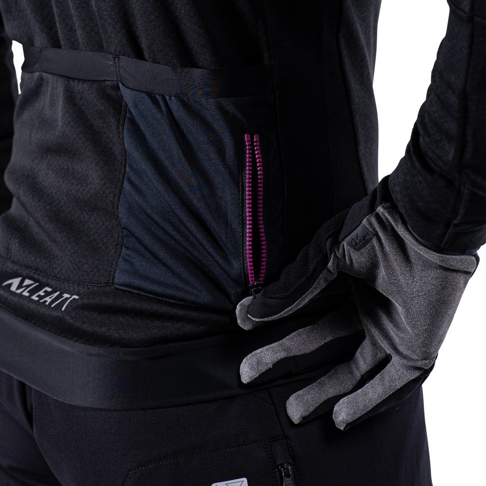 Вело джерси LEATT MTB 4.0 Trail Jersey [Black], M