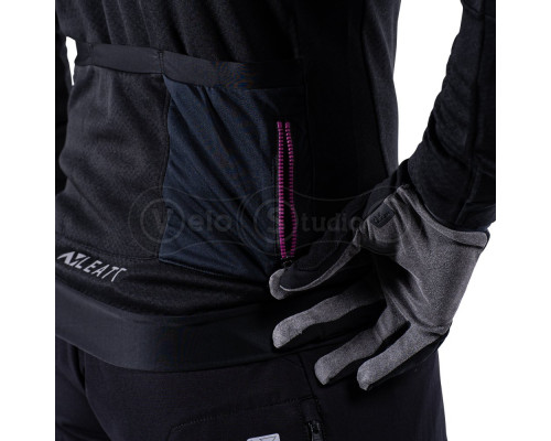 Вело джерси LEATT MTB 4.0 Trail Jersey [Black], M