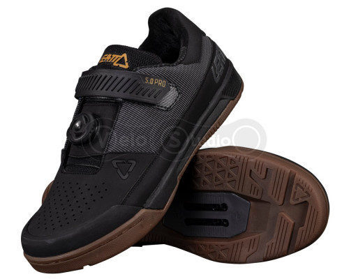 Велообувь LEATT 5.0 Pro Clip Shoe [Black], US10