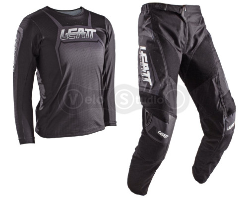 Дитячий мотокостюм LEATT Ride Kit 3.5 Junior [Black], 24/Medium