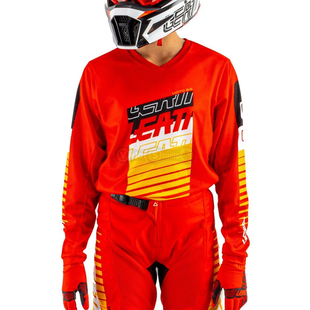 Детский мотокостюм LEATT Ride Kit 3.5 Junior [Red1], 28/XLarge