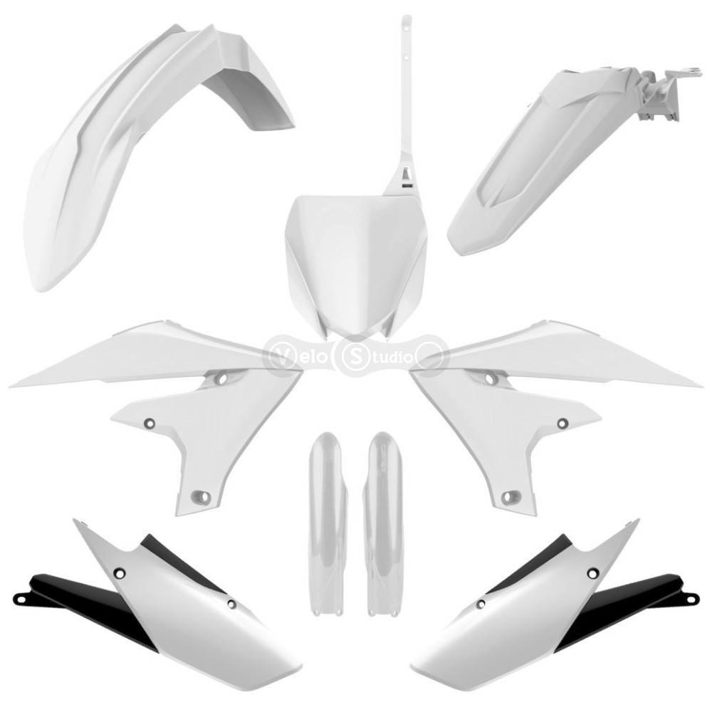 Пластик Polisport MX kit - Yamaha (19-) [White]