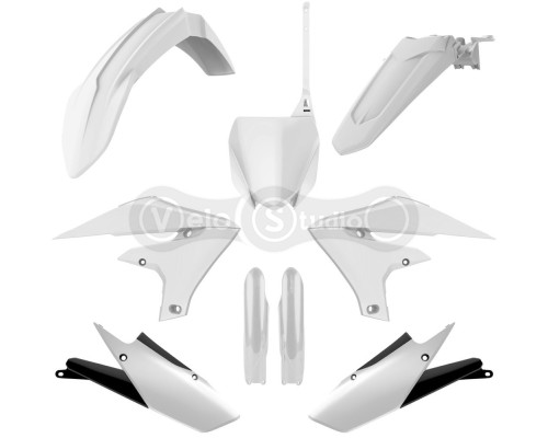 Пластик Polisport MX kit - Yamaha (19-) [White]