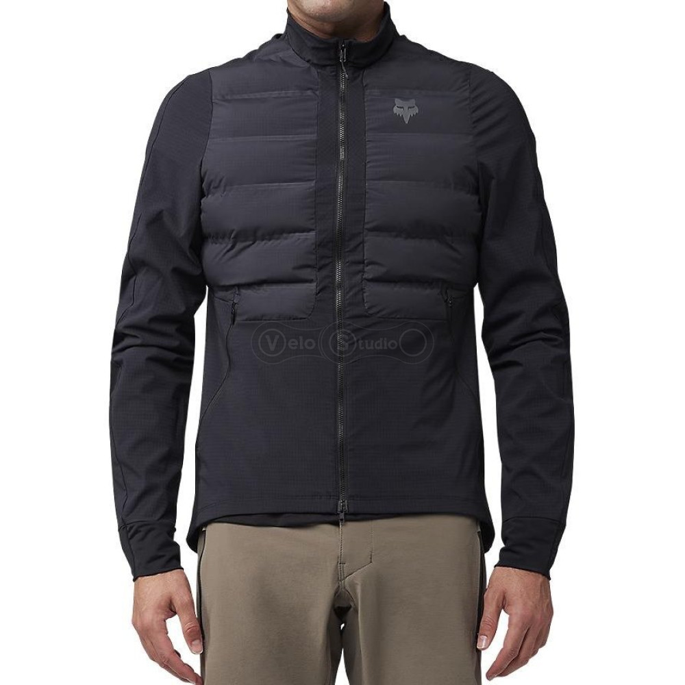 Куртка FOX Flexair Fire Hybrid Jacket [Black], XL