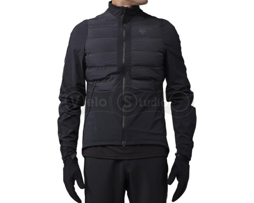 Куртка FOX Flexair Fire Hybrid Jacket - Lunar [Black], M