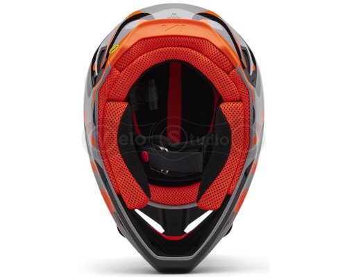 Мото шолом FOX V1 Mips Helmet - Emotion [Steel Gray], XS