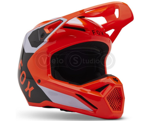 Мотошлем FOX V1 Mips Helmet - Lean [Flo Orange], M