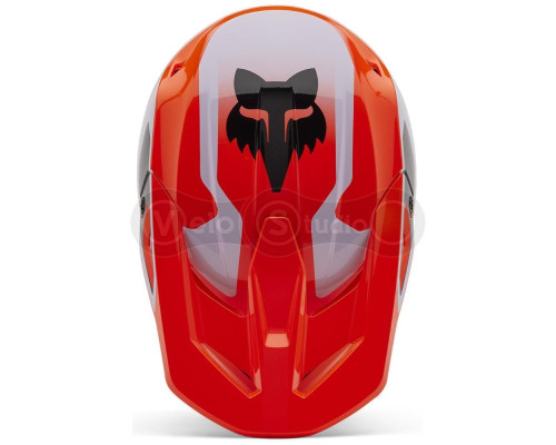 Мотошлем FOX V1 Mips Helmet - Lean [Flo Orange], M