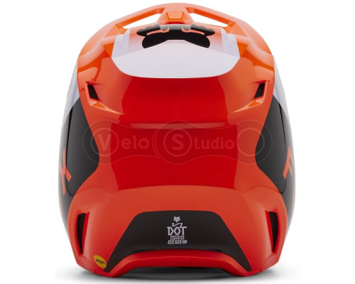 Мотошлем FOX V1 Mips Helmet - Lean [Flo Orange], M