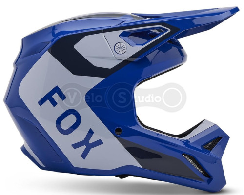 Мотошолом FOX V1 Mips Helmet - Lean [Blue], XS