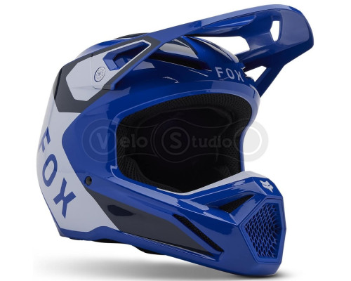 Мотошолом FOX V1 Mips Helmet - Lean [Blue], XS