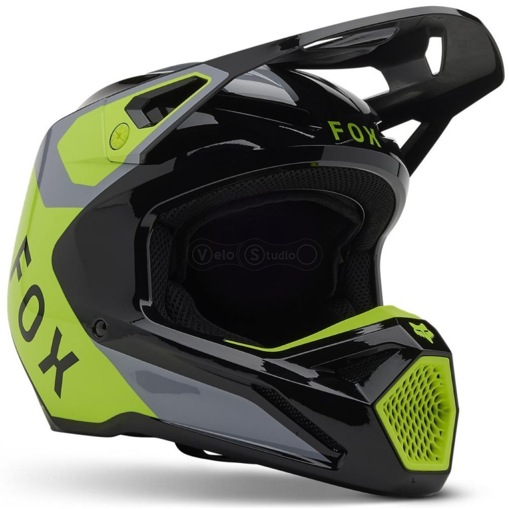 Мото шлем FOX V1 Mips Helmet - Lean [Yellow], M