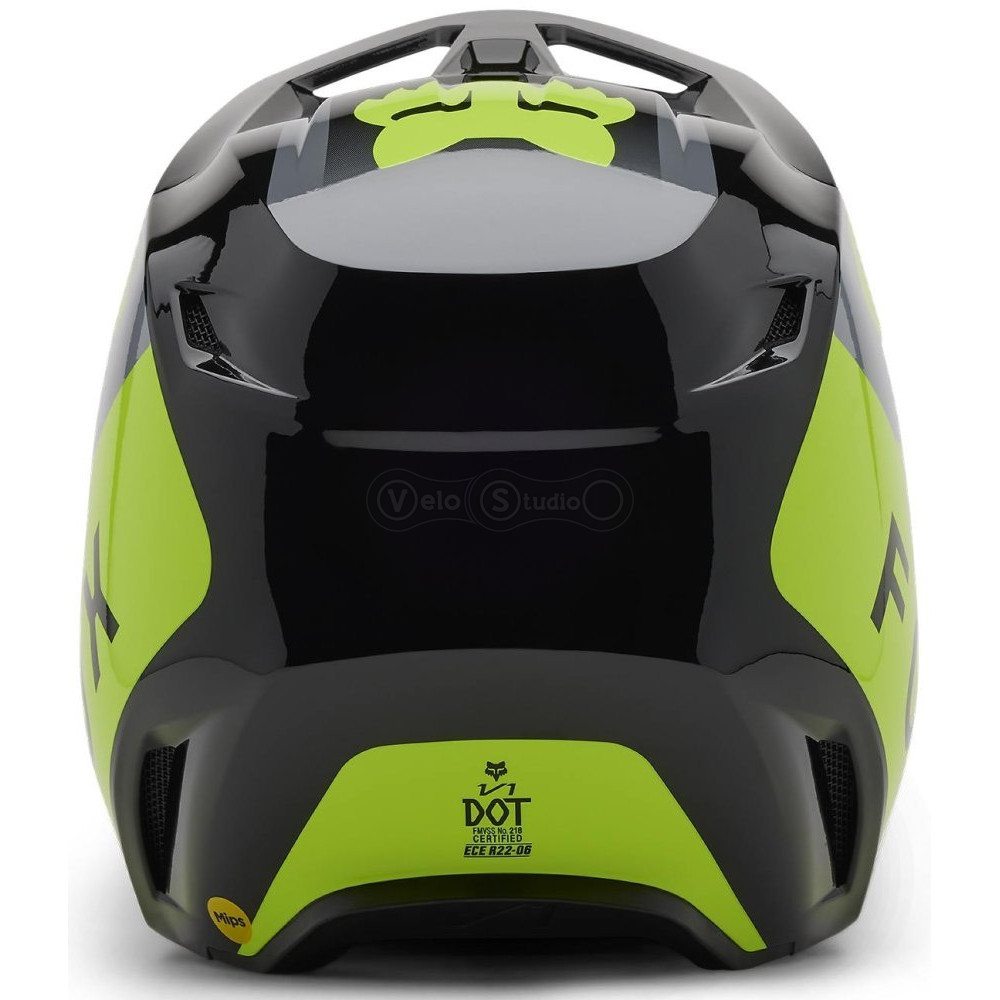 Мото шлем FOX V1 Mips Helmet - Lean [Yellow], M