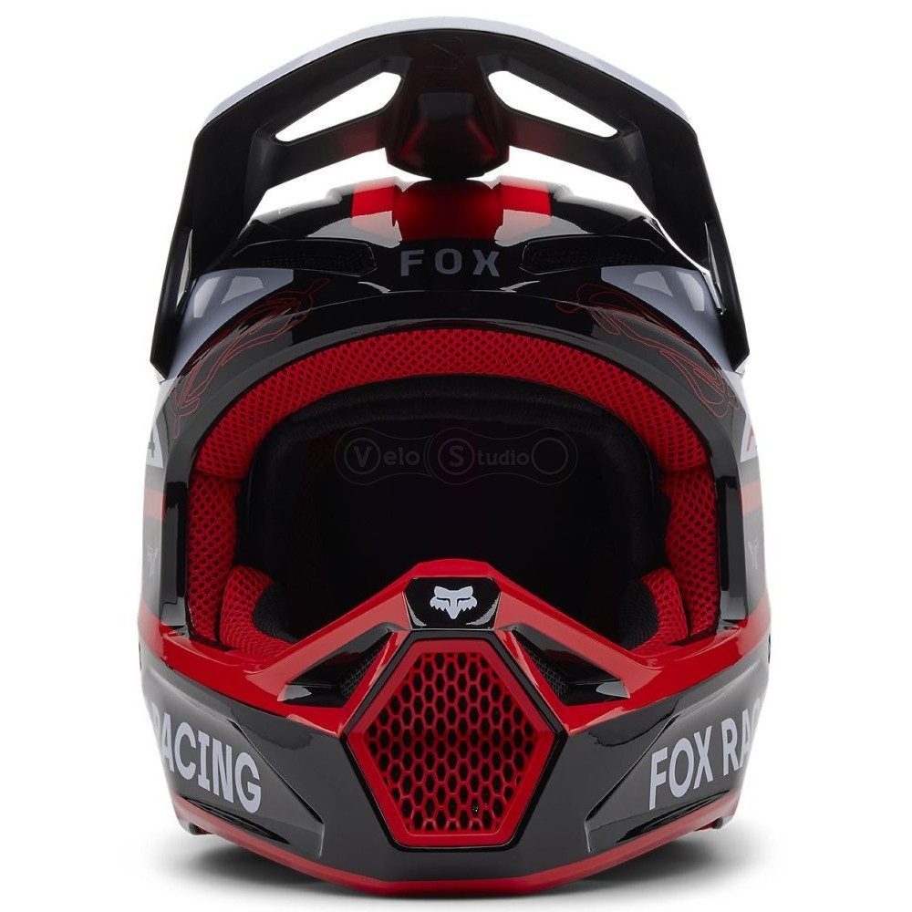 Мотошлем FOX V1 Mips Helmet - RACE SPEC [Flo Red], M
