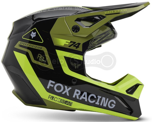 Мотошлем FOX V1 Mips Helmet - Race Spec [Pale Green], XXL