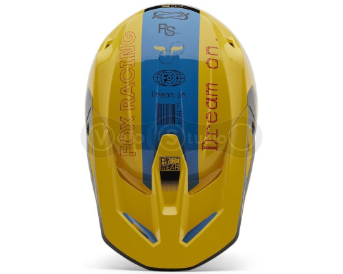 Мото шолом FOX V1 Mips Helmet - Race Spec [Pale Yellow], XS