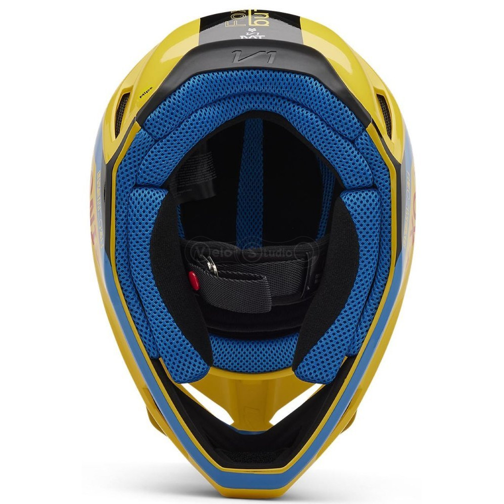 Мото шолом FOX V1 Mips Helmet - Race Spec [Pale Yellow], M