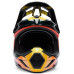 Мотошолом FOX V3 RS Mips Helmet - Grid [Orange], XL