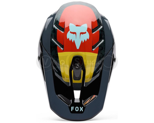 Мотошолом FOX V3 RS Mips Helmet - Grid [Orange], XL