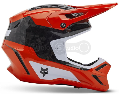 Мотошолом FOX V3 RS Mips Helmet - Infinite [Flo Red], XL