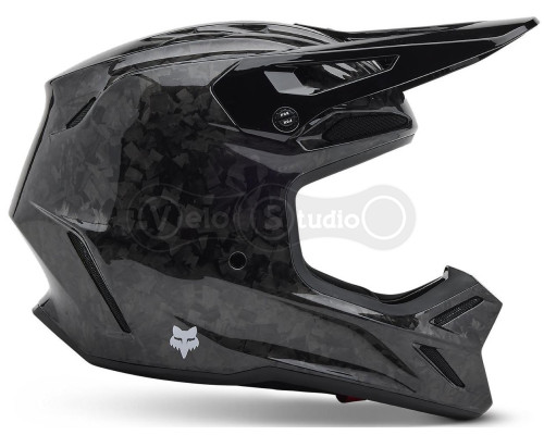 Мотошолом FOX V3 RS Mips Helmet - Solid [Black], S
