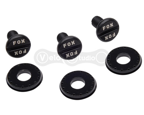 Гвинти FOX V3 RS Visor Screw Kit [Black1], One Size