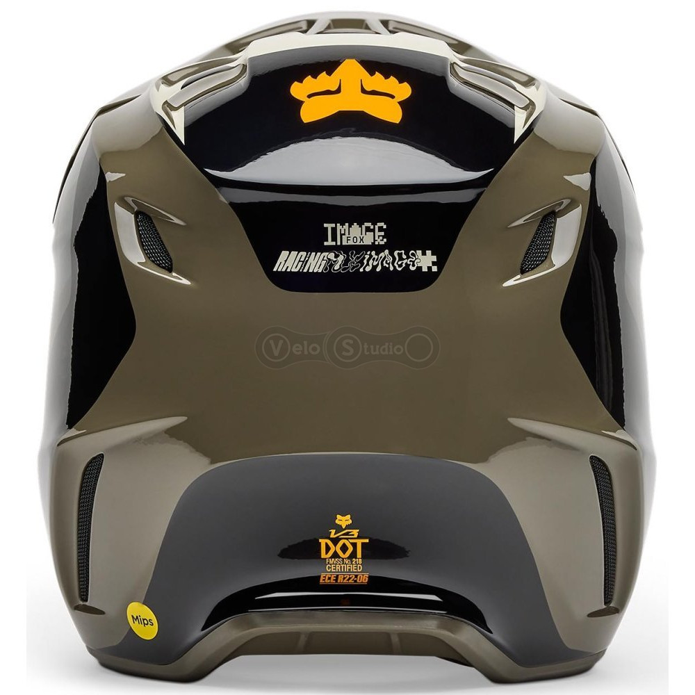 Мотошлем FOX V3 Mips Helmet – Fade [Brown], M