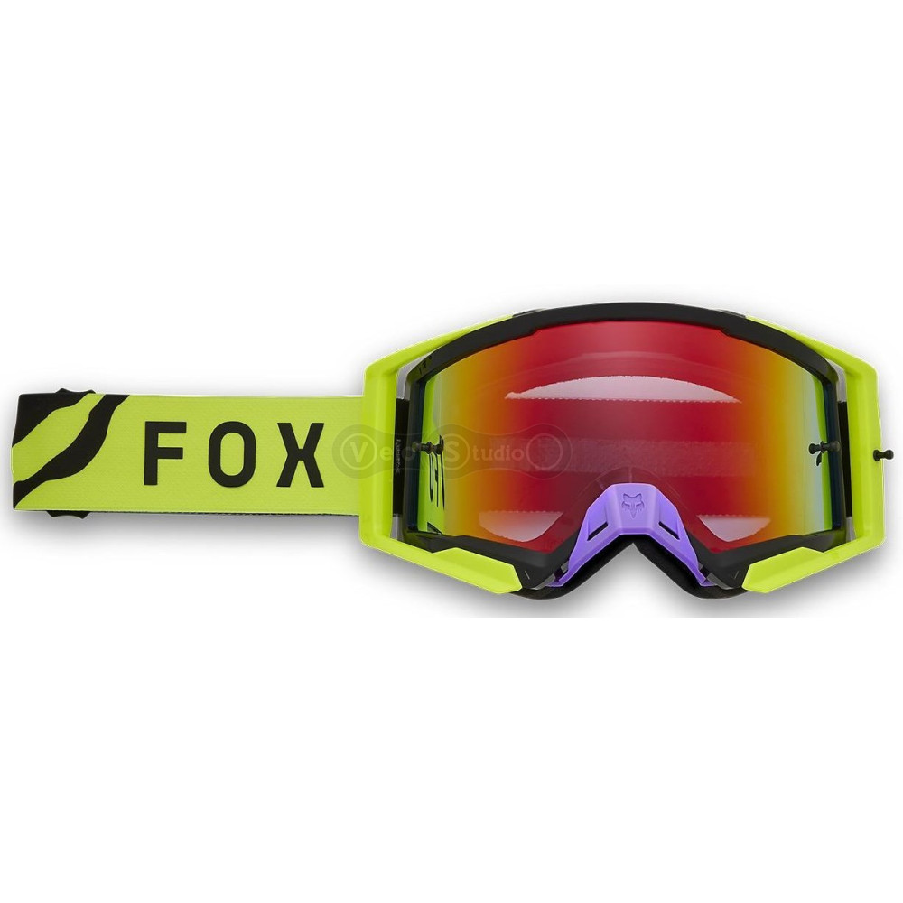 Маска FOX Airspace Spark Goggle - Throttle [Black/Yellow]