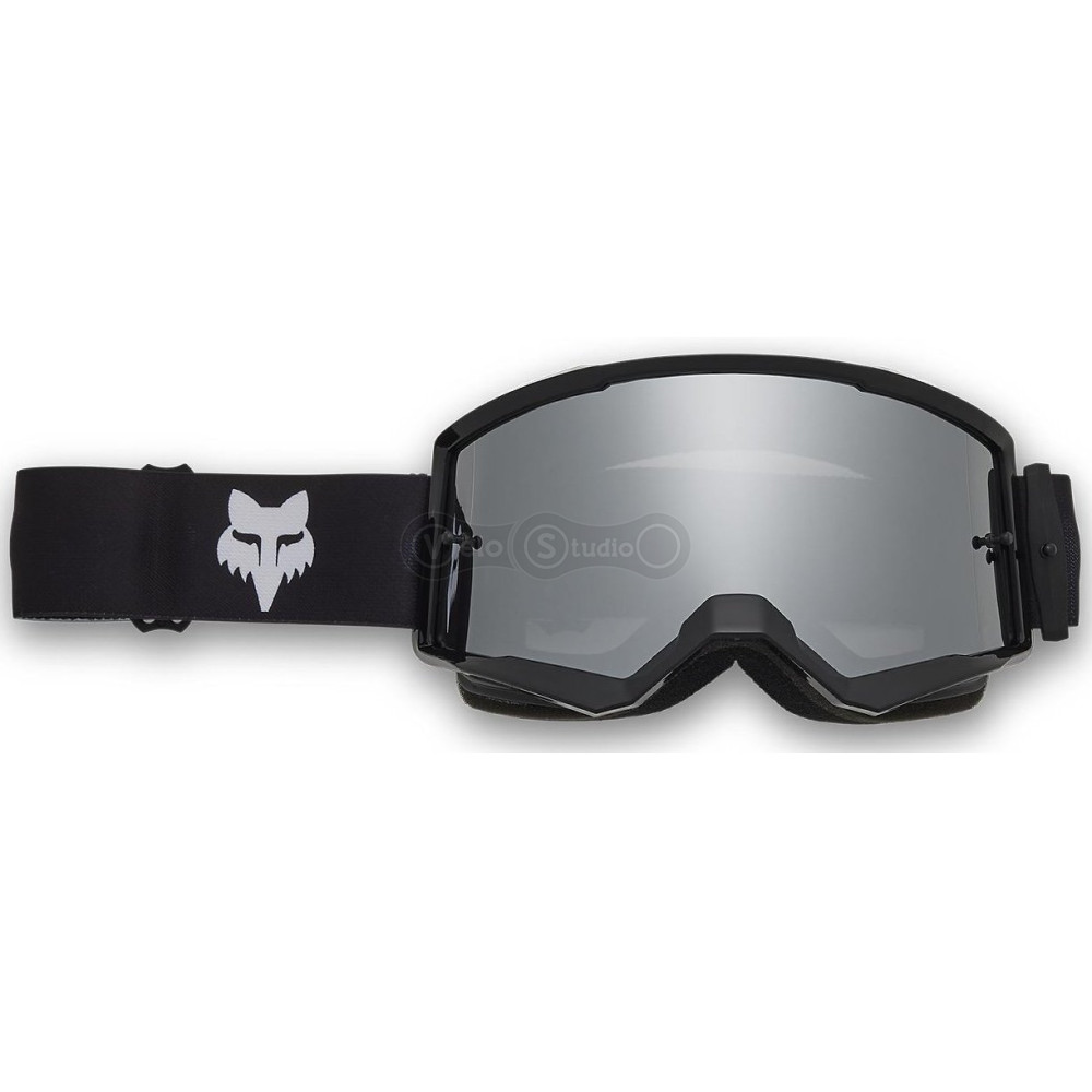 Маска FOX Main Spark Goggle - Core [Black], Mirror Silver Lens