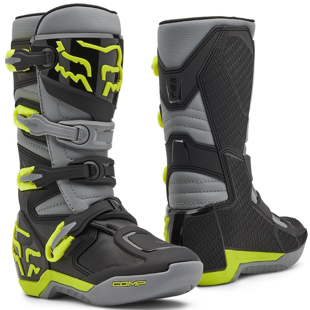 Детские мотоботы FOX COMP Youth Boot [Yellow], US3