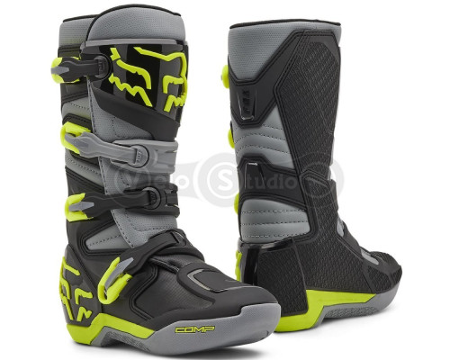 Детские мотоботы FOX COMP Youth Boot [Yellow], US3