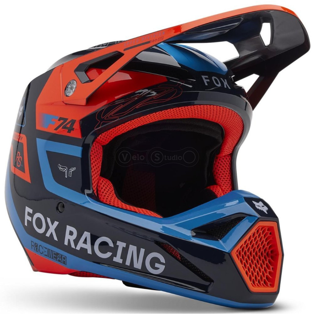 Детский мотошлем FOX YTH V1 Mips Helmet - Race Spec [Midnight], YM