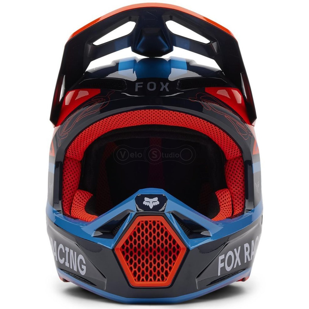 Детский мотошлем FOX YTH V1 Mips Helmet - Race Spec [Midnight], YM